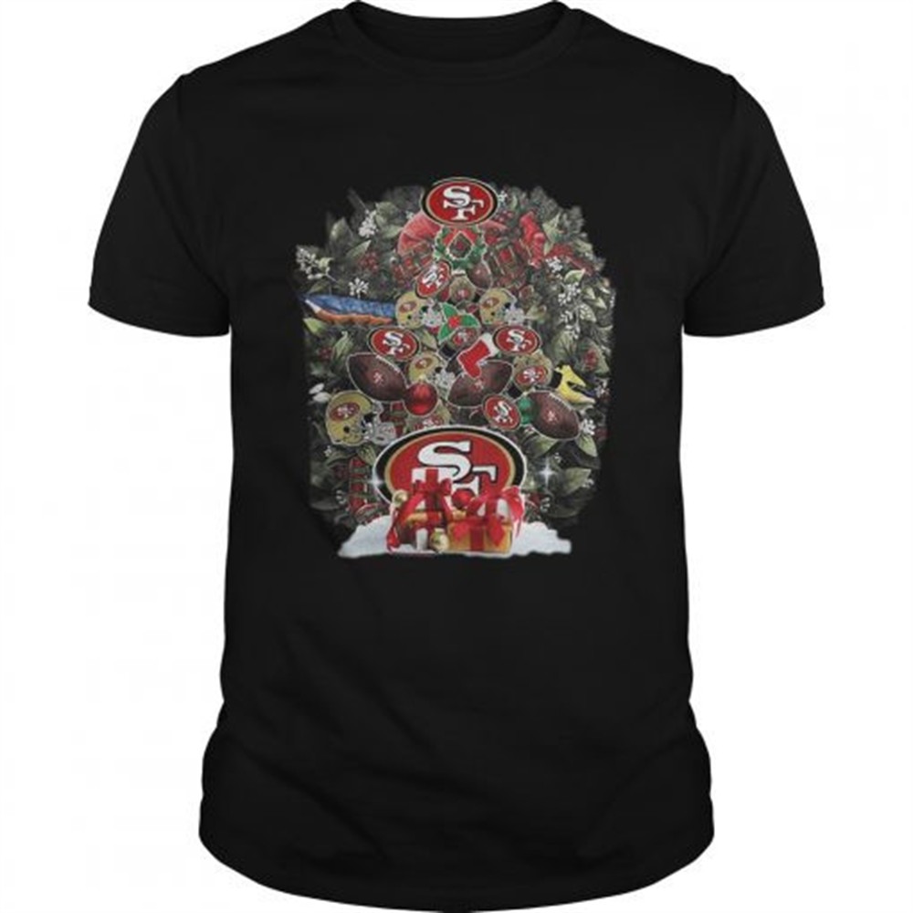 nfl-san-francisco-49ers-tree-christmas-shirt-593dje38 NFL San Francisco 49ers Tree Christmas shirt