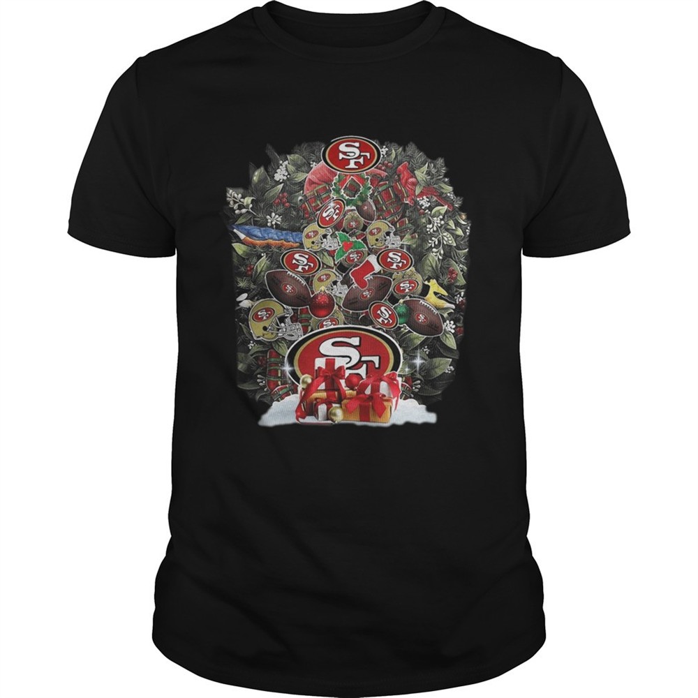 nfl-san-francisco-49ers-tree-christmas-shirt-593dje38 NFL San Francisco 49ers Tree Christmas shirt