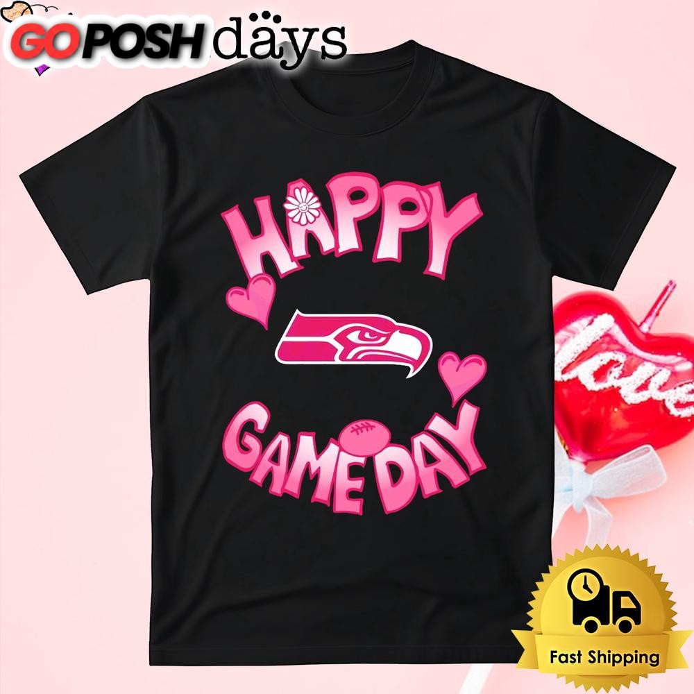 NFL Seattle Seahawks Happy GameDay Valentine’s Day T Shirt
