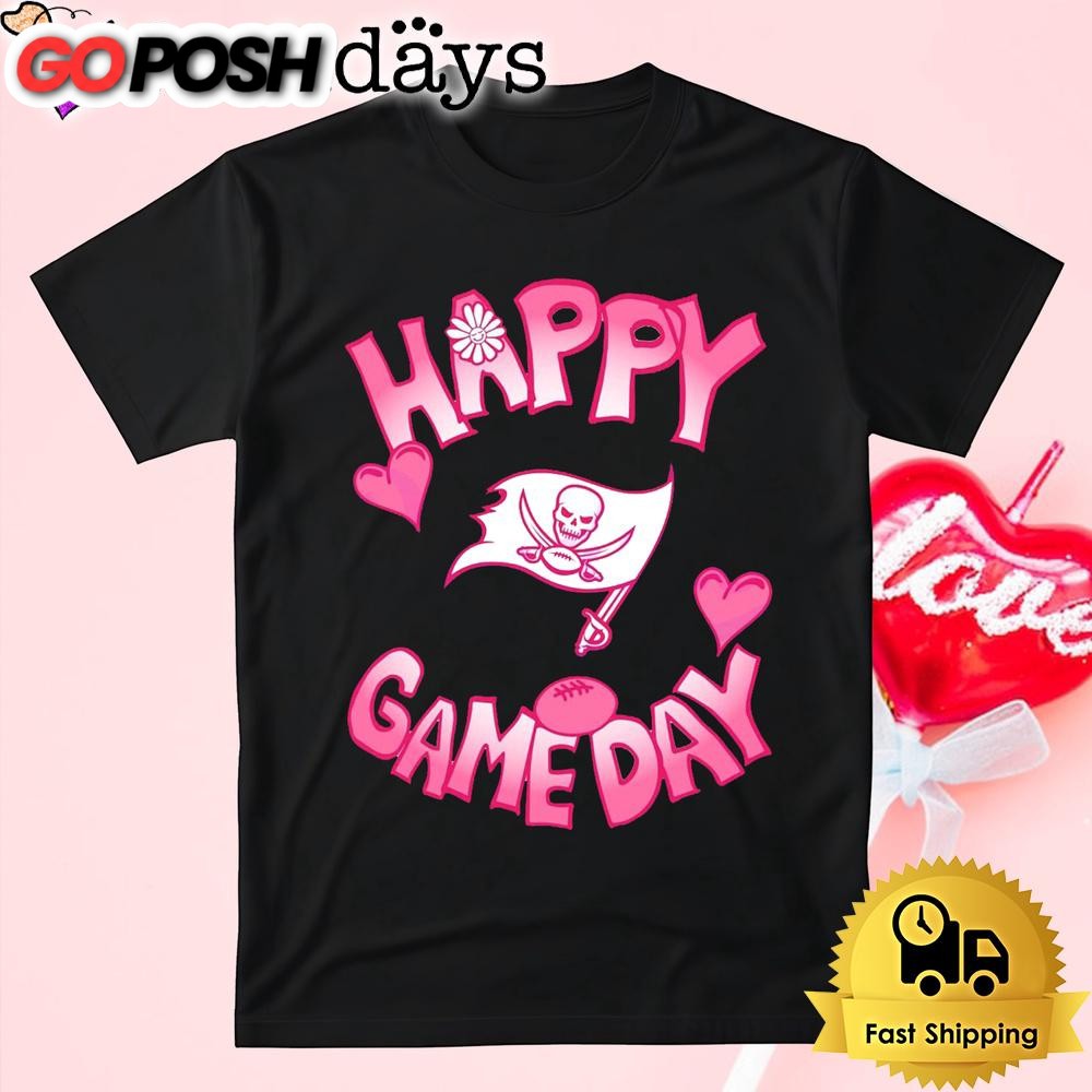 NFL Tampa Bay Buccaneers Happy GameDay Valentine’s Day T Shirt