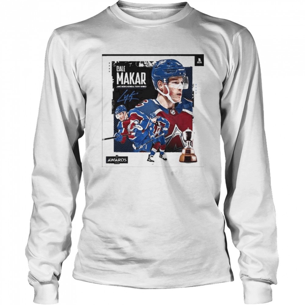 nhl-colorado-avalanche-cale-makar-the-first-career-james-norris-memorial-trophy-fxgvsou2 Nhl Colorado Avalanche Cale Makar The First Career James Norris Memorial Trophy Shirt