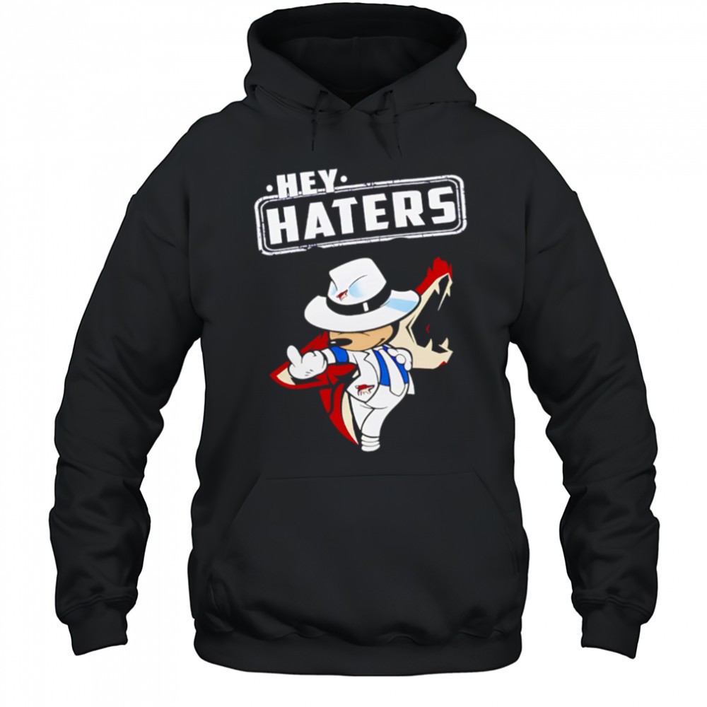 NHL Hey Haters Mickey Hockey Sports Arizona Coyotes shirt