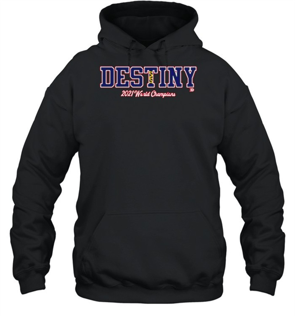 Nice destiny 2021 World Champions Atlanta Braves shirt