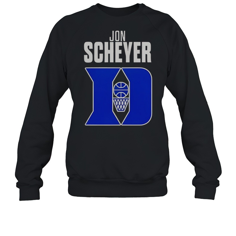 Nice Duke Blue Devils Basketball Coach Of The Year Jon Scheyer T-Shirt