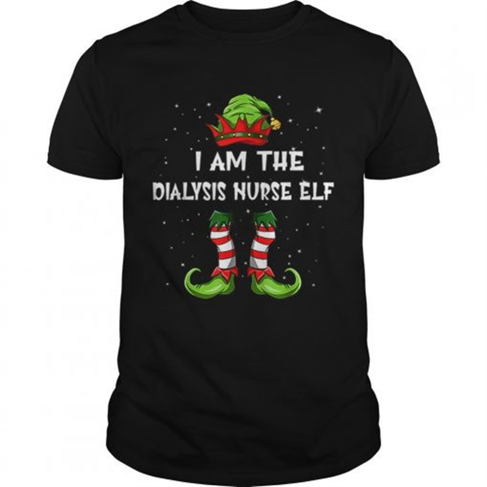 nice-im-the-dialysis-nurse-elf-christmas-family-elf-shirt-le2577ws Nice Im The Dialysis Nurse Elf Christmas Family Elf shirt