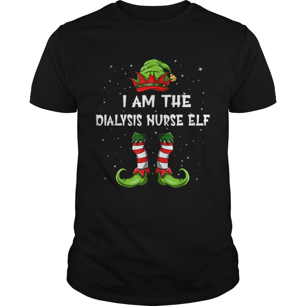 nice-im-the-dialysis-nurse-elf-christmas-family-elf-shirt-le2577ws Nice Im The Dialysis Nurse Elf Christmas Family Elf shirt