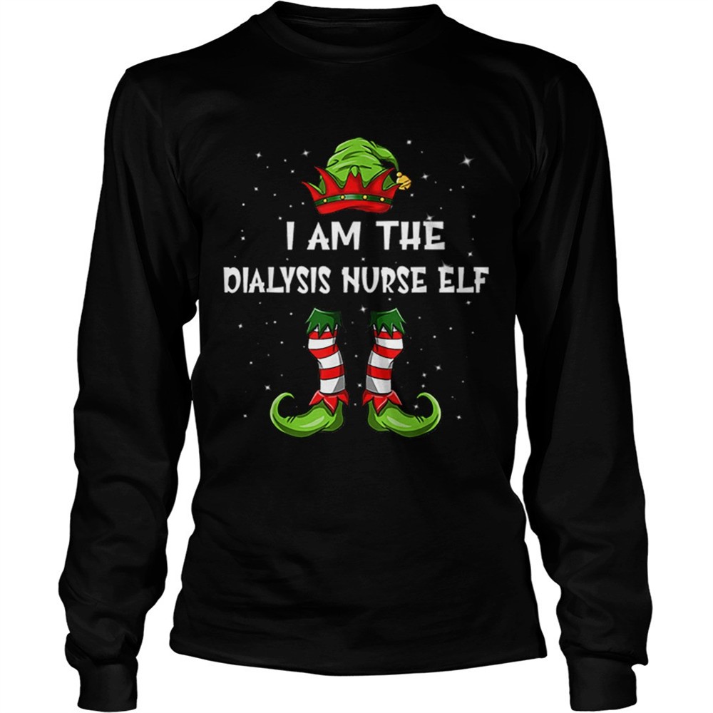 nice-im-the-dialysis-nurse-elf-christmas-family-elf-shirt-le2577ws Nice Im The Dialysis Nurse Elf Christmas Family Elf shirt