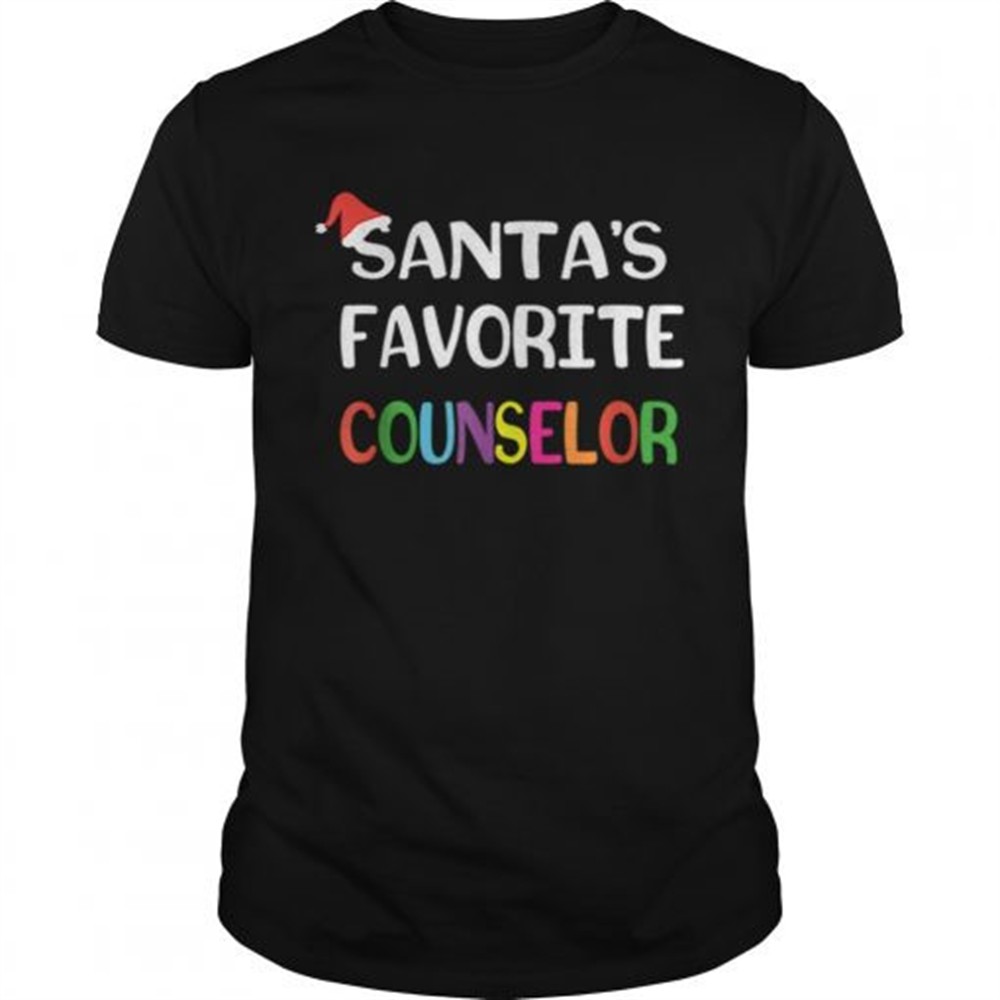 nice-santas-favorite-school-counselor-christmas-shirt-bd21nwma Nice Santas Favorite School Counselor Christmas shirt