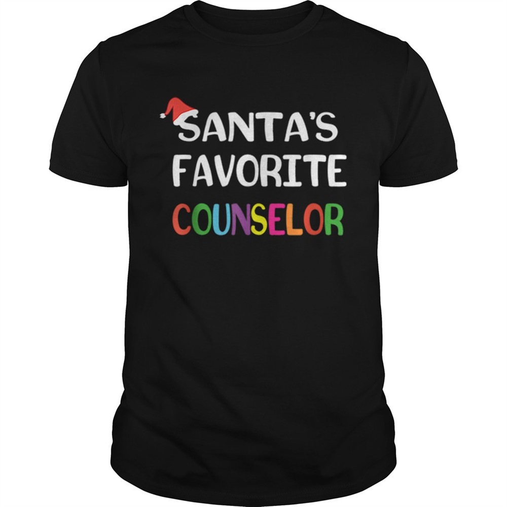 nice-santas-favorite-school-counselor-christmas-shirt-bd21nwma Nice Santas Favorite School Counselor Christmas shirt