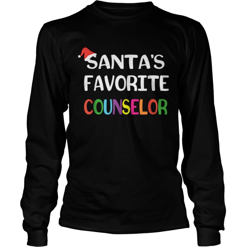 nice-santas-favorite-school-counselor-christmas-shirt-bd21nwma Nice Santas Favorite School Counselor Christmas shirt