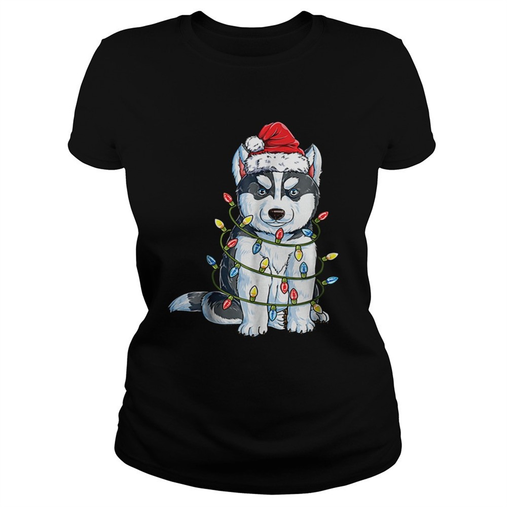 nice-siberian-husky-christmas-santa-hat-xmas-lights-boys-shirt-1xv230oe Nice Siberian Husky Christmas Santa Hat Xmas Lights Boys shirt