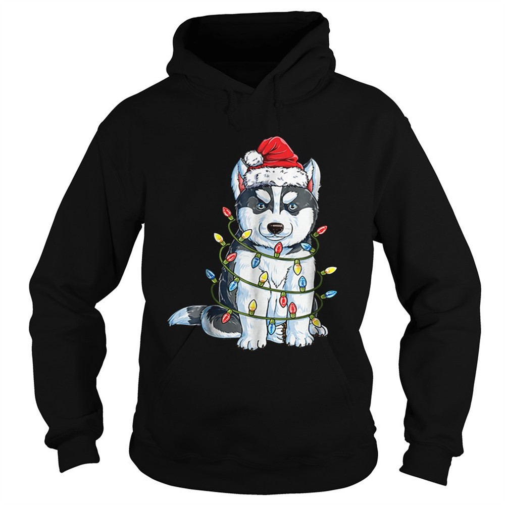nice-siberian-husky-christmas-santa-hat-xmas-lights-boys-shirt-1xv230oe Nice Siberian Husky Christmas Santa Hat Xmas Lights Boys shirt