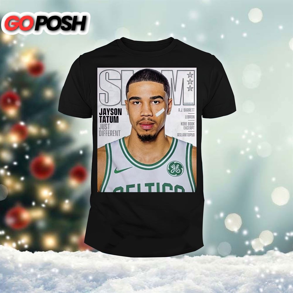 Nice Slam Jayson Tatum Slam T-shirt