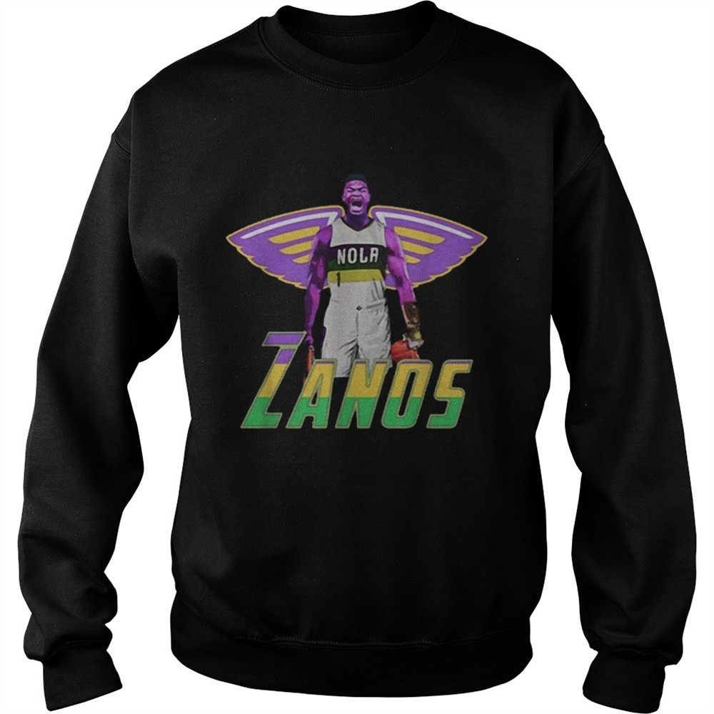 Nice Zanos Nola New Orleans Pelicans shirt