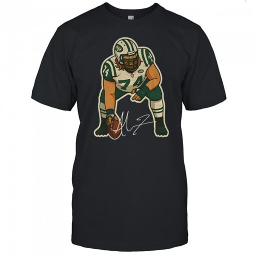 nick-mangold-cartoon-new-york-jets-nfl-football-tribute-signature-shirt-3317zntk Nick Mangold cartoon New York Jets NFL Football tribute signature shirt