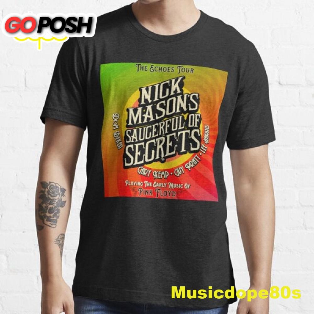 Nick Mason Saucerful Of Secrets The Echoes Tour 2025 Tshirt