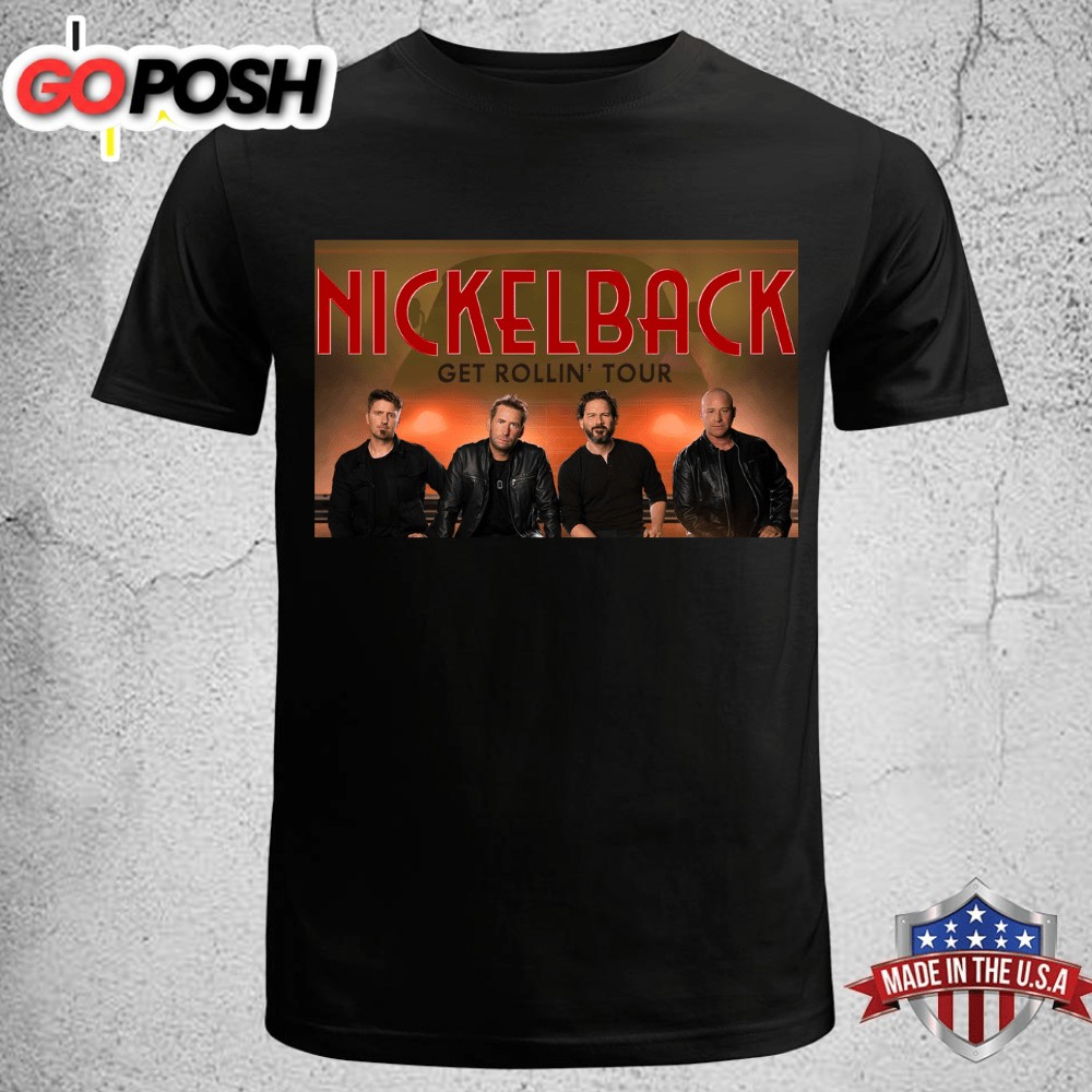 Nickelback Get Rollin Tour 2025 Unisex T-shirt