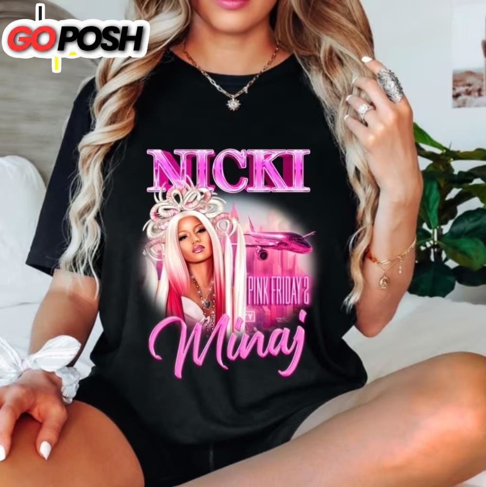 Nicki Minaj Pink Friday 2 Merch Tour 2025 T-Shirt