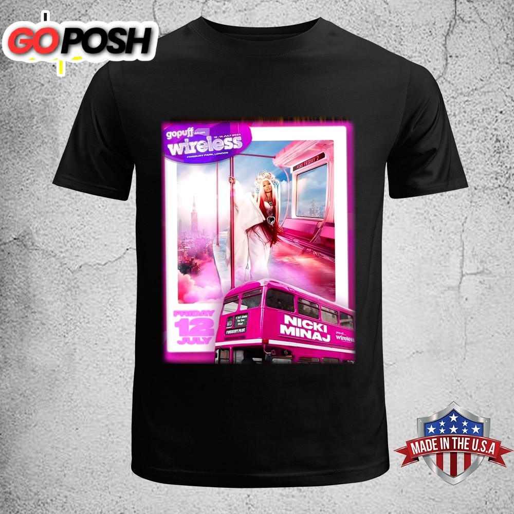 Nicki Minaj Wireless Friday 12 July Unisex T-Shirt