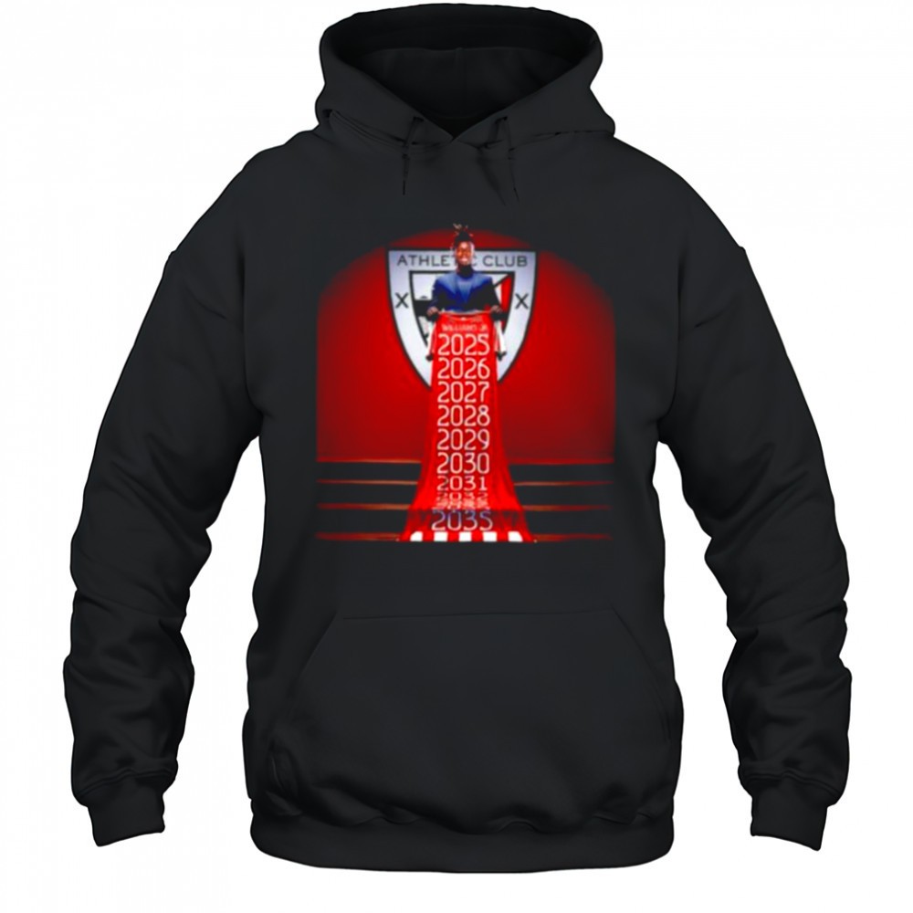 Nico Williams Athletic Bilbao 10 years shirt