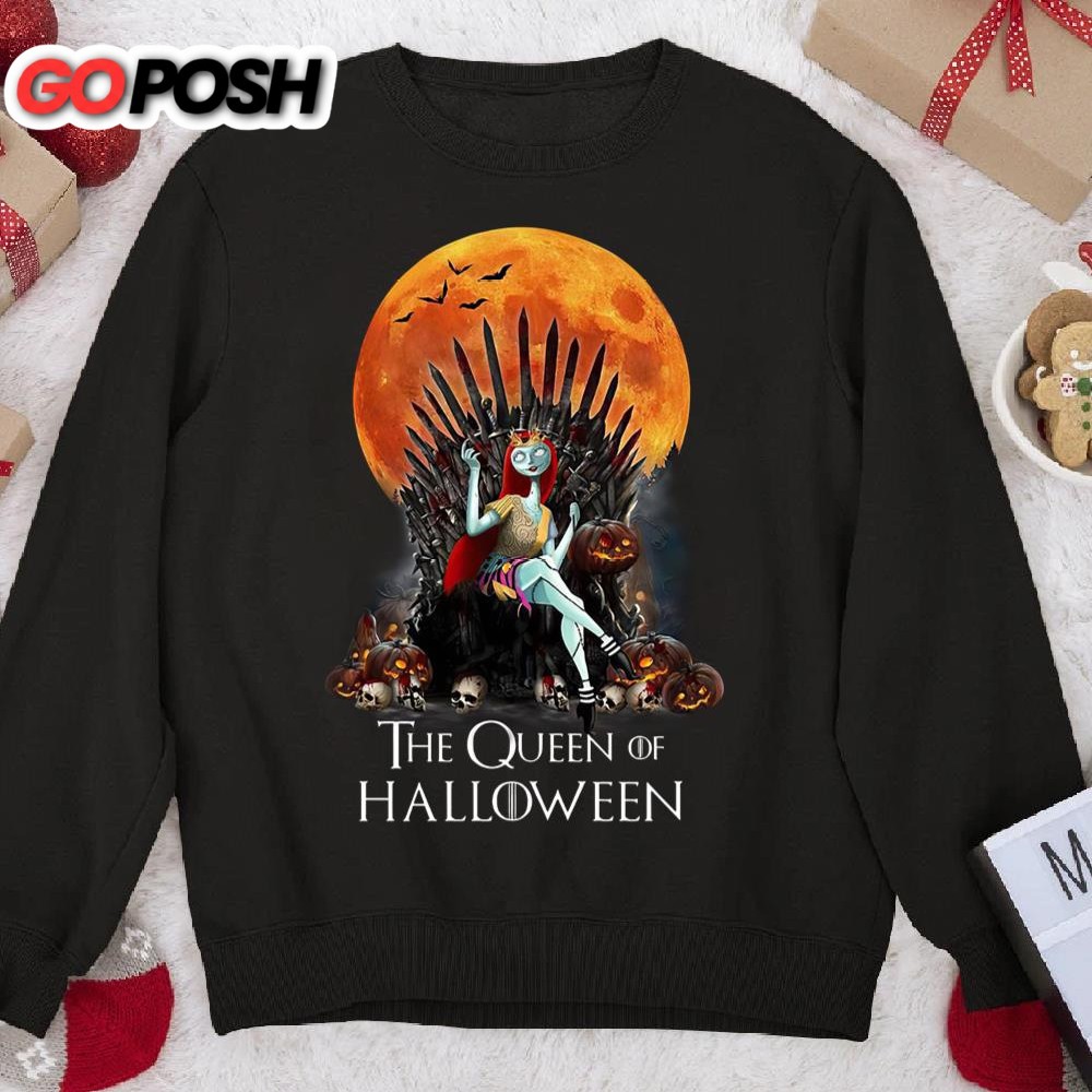 Nightmare Before Christmas Sally The Queen Of Halloween Sweatshirt