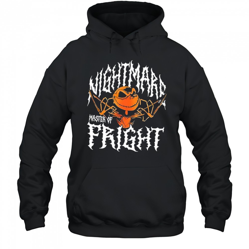 Nightmare master of fright The Nightmare Before Christmas shirt