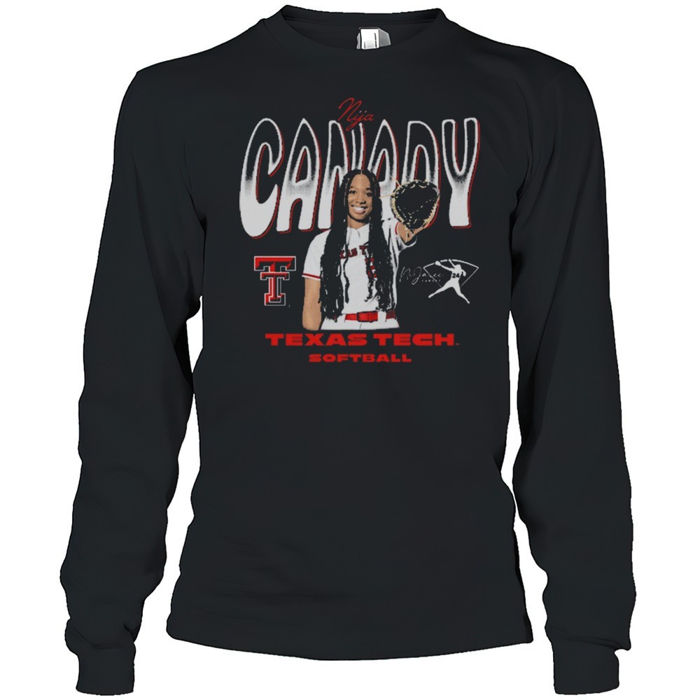 nijaree-canady-texas-tech-red-raiders-softball-color-rush-2025-ncaa-big-12-confe-4ztblszb NiJaree Canady Texas Tech Red Raiders Softball Color Rush 2025 NCAA Big 12 Conference Signature T-shirt