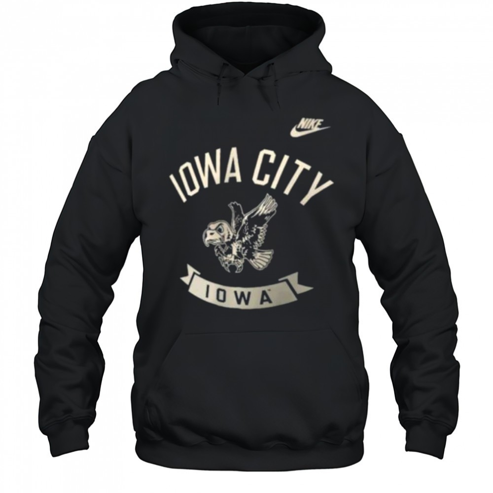 Nike Black Iowa Hawkeyes Fashion Hometown Legend Dri FIT T Shirt