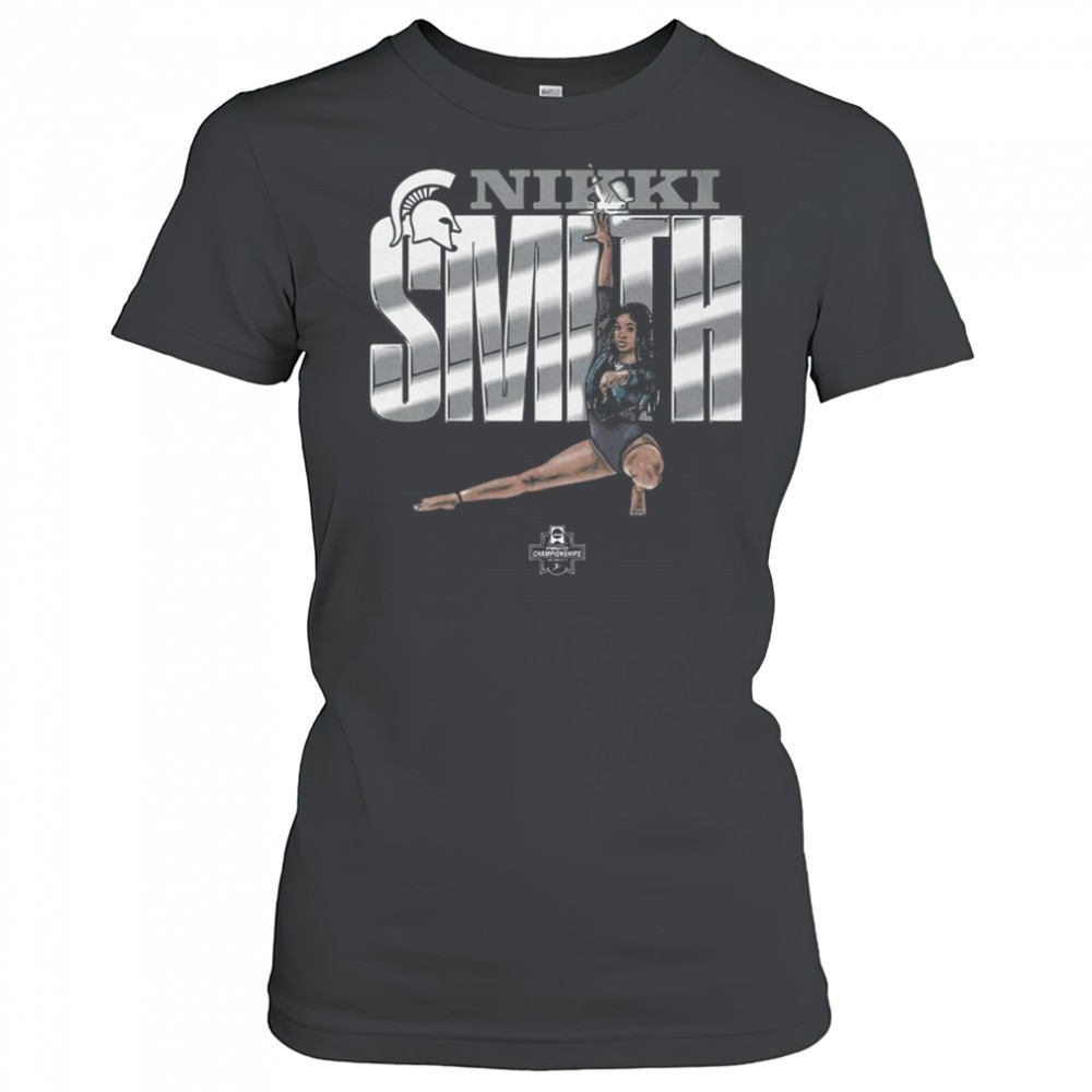 nikki-smith-illustrated-michigan-state-spartans-ncaa-gymnastics-championships-20-9o5nnotl Nikki Smith Illustrated Michigan State Spartans NCAA gymnastics Championships 2025 t-shirt