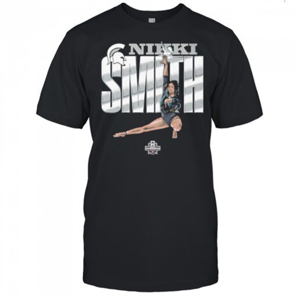 nikki-smith-michigan-state-gymnastics-cartoon-shirt-7eq6z9o2 Nikki Smith Michigan State gymnastics cartoon shirt