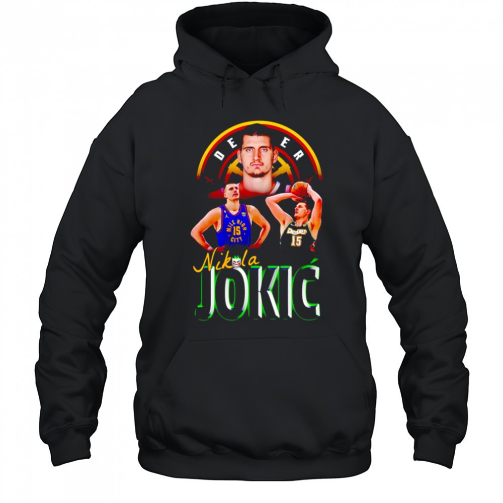 Nikola Jokic Denver Nuggets Vintage Bootleg Basketball shirt