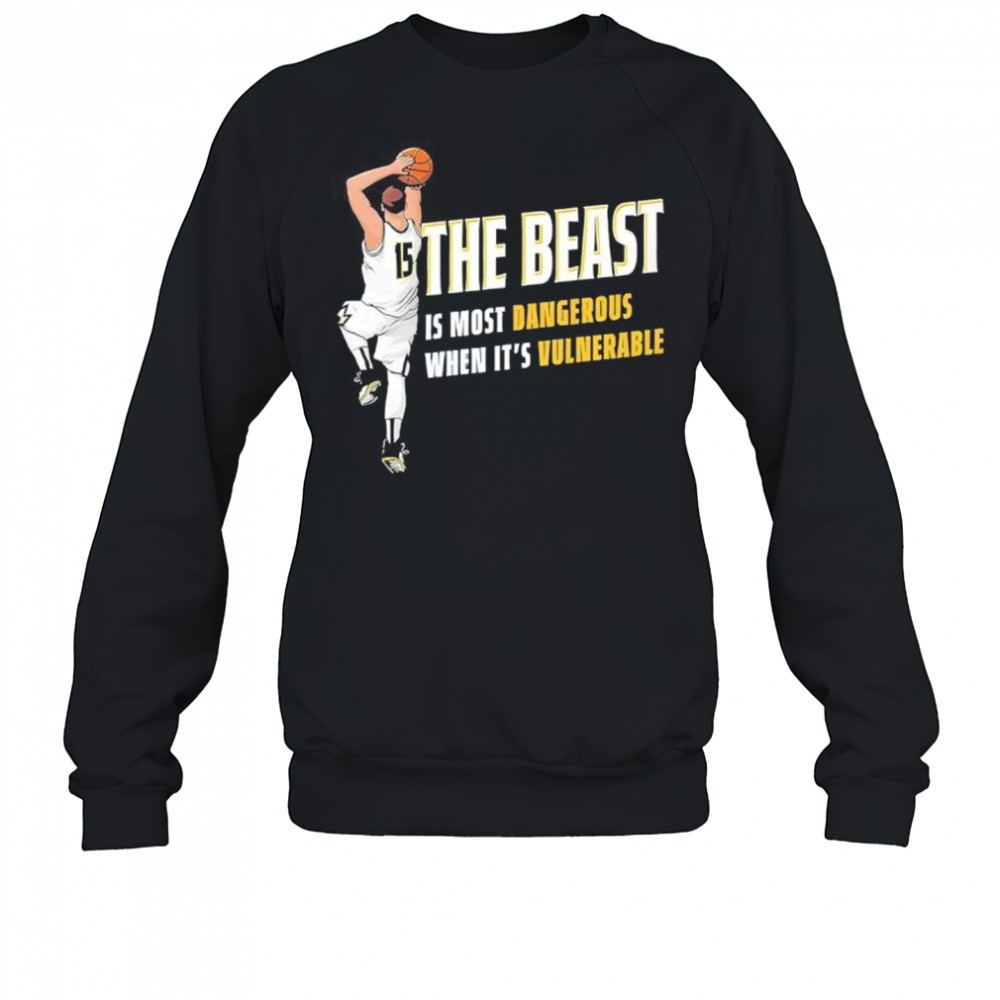 nikola-jokic-the-beast-is-most-dangerous-when-its-vulnerable-den-shirt-w282qpkg Nikola Jokic The Beast Is Most Dangerous When Its Vulnerable Den shirt