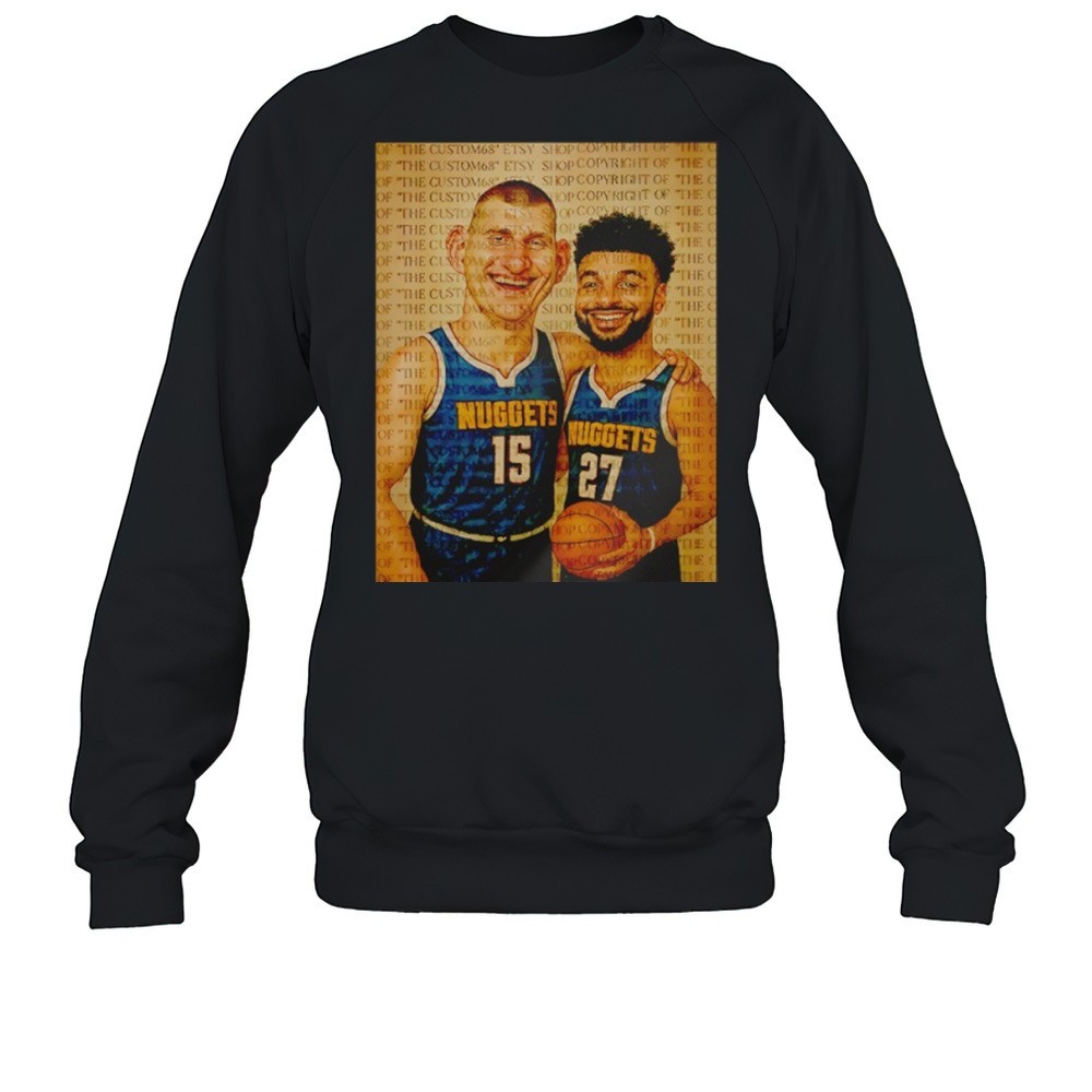 Nikola Jokic X Jamal Murray Denver Nuggets Step Brothers Funny Vintage Shirt