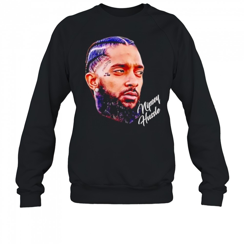 nipsey-hussle-rapper-portrait-graphic-shirt-rpomnjde Nipsey Hussle rapper portrait graphic shirt