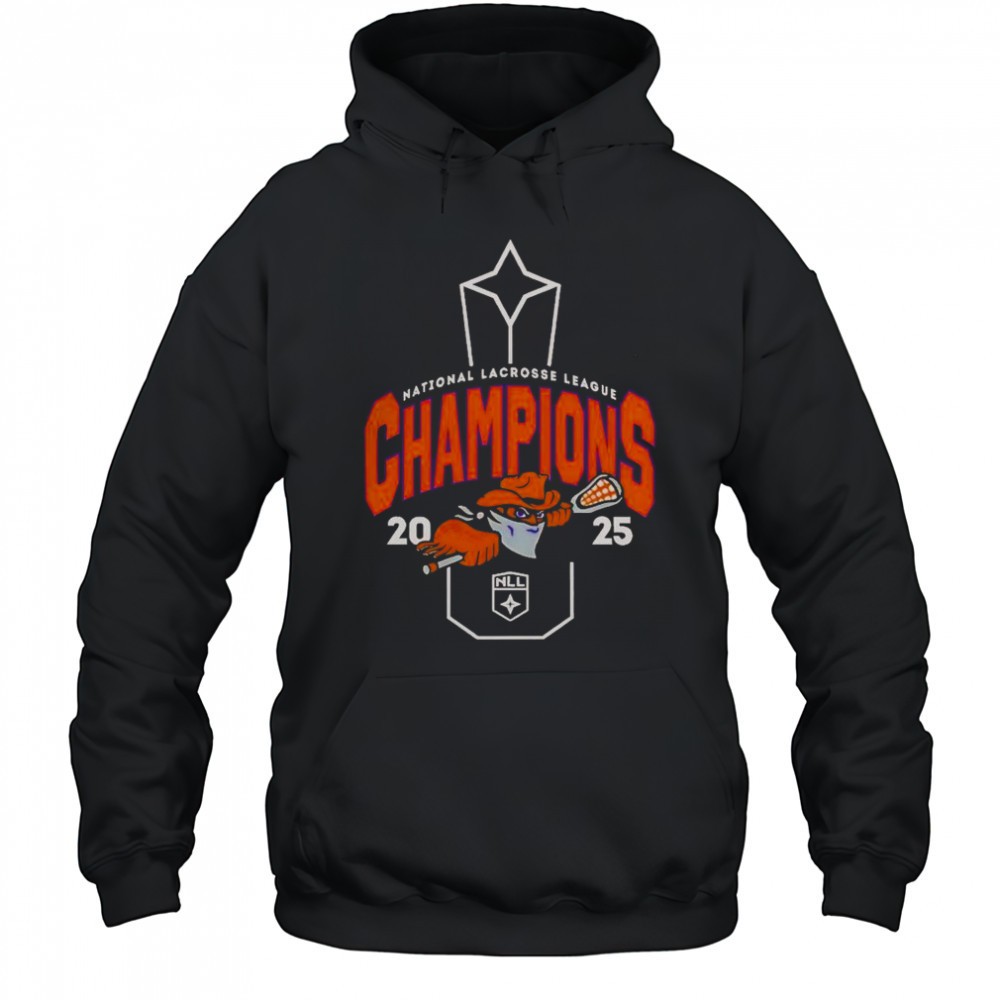 NLL Buffalo Bandits 2025 NLL Cup Champions T-Shirt