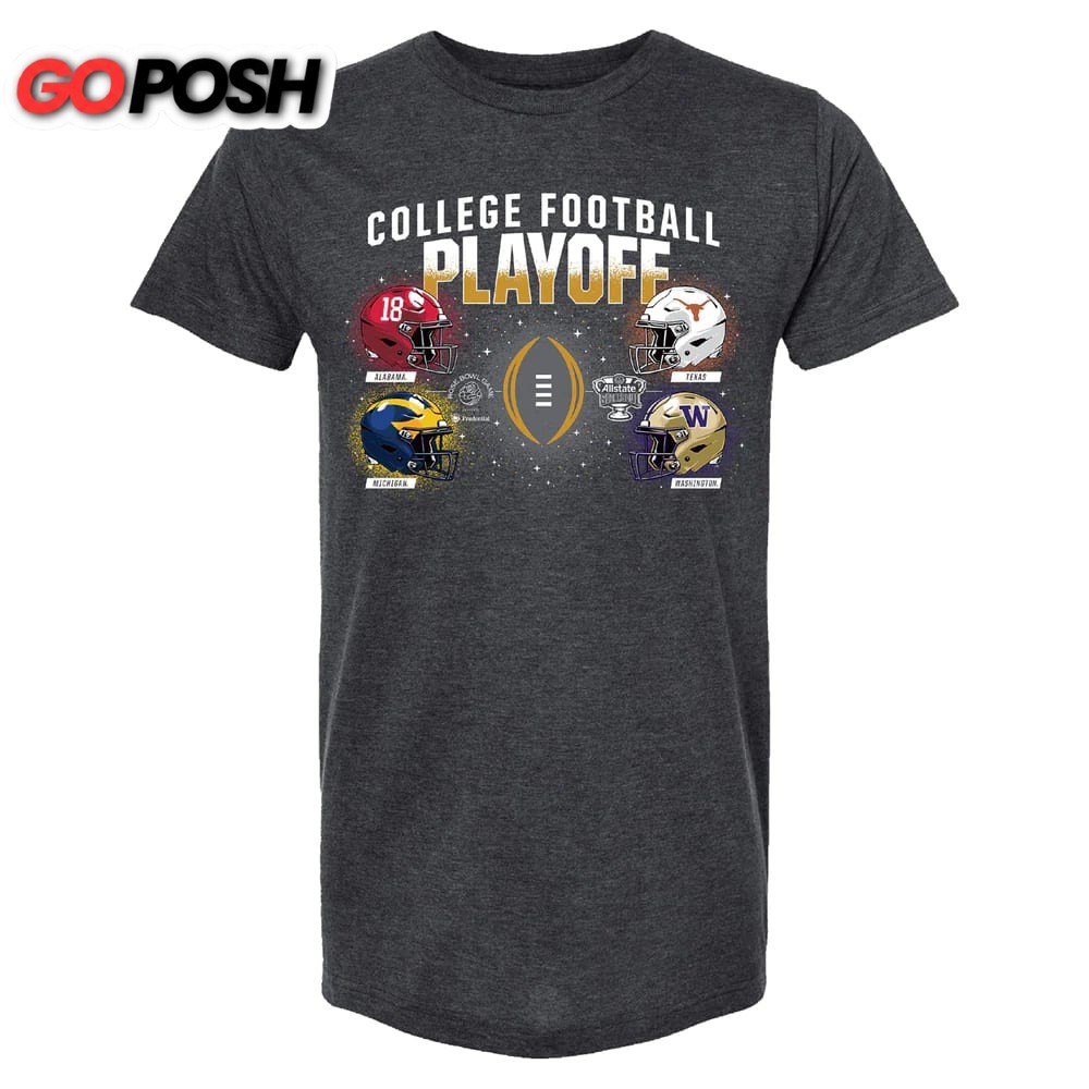 No. 1 Michigan Wolverines Official Cfp 2025 Gear Shirt