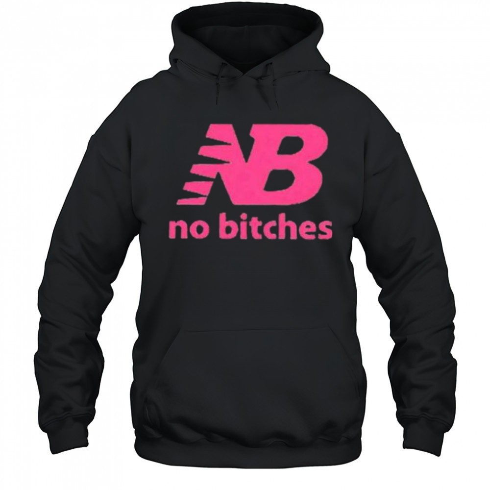 No bitches logo shirt