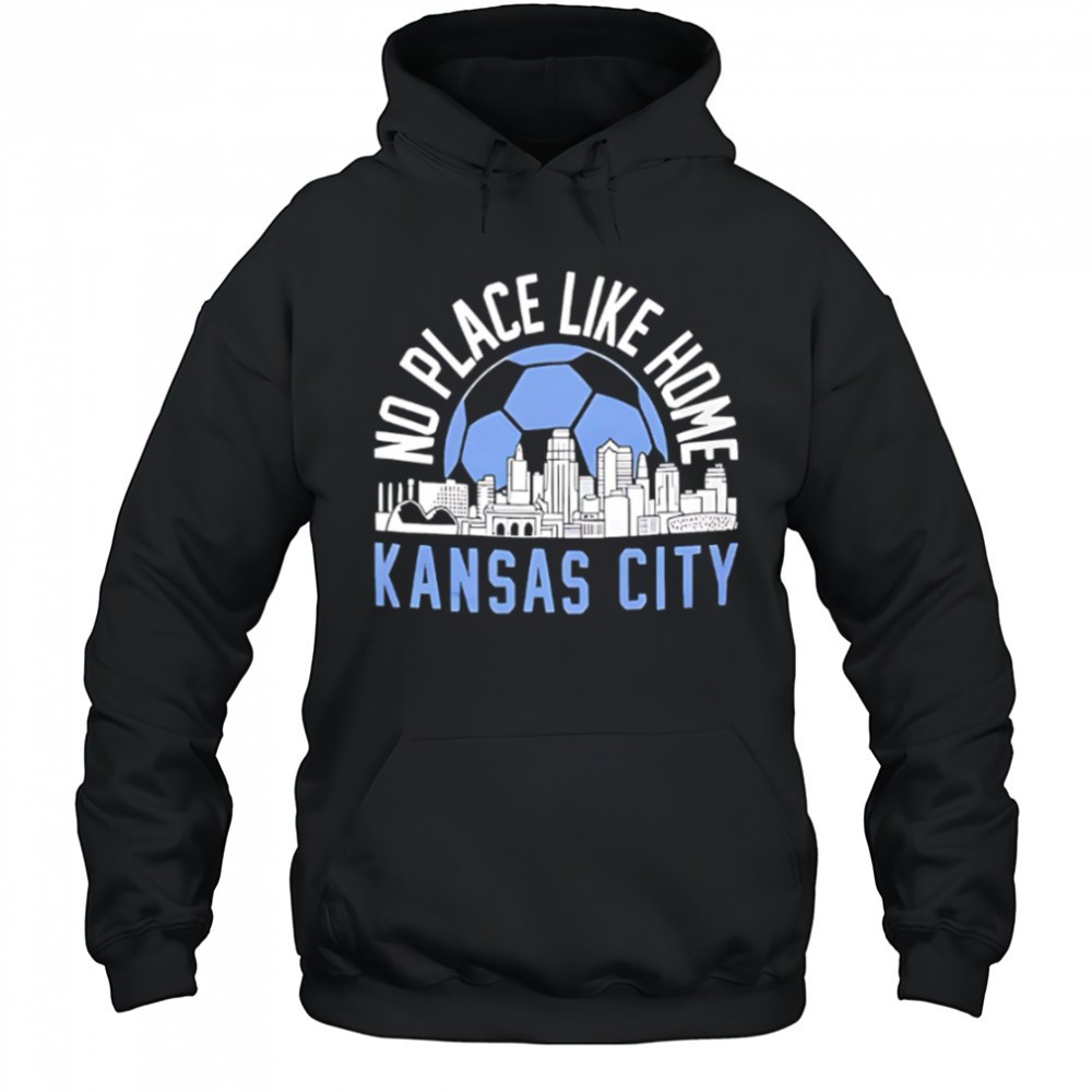 No Place Like Kansas City Soccer skyline shirt