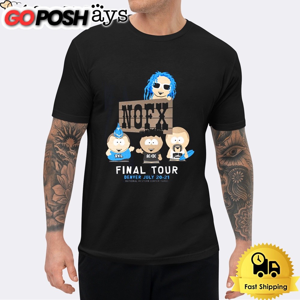 NOFX The Final Tour In Denver CO 2024 Unisex T-Shirt