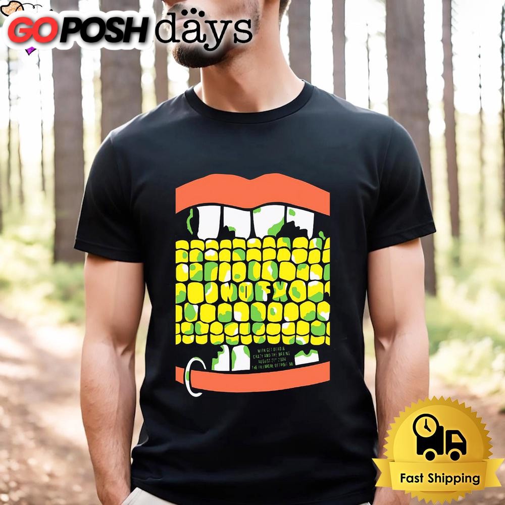 NOFX The Final Tour In Detroit MI On August 21 2024 Unisex T-Shirt