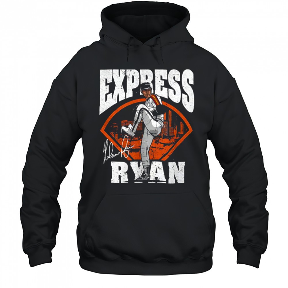 Nolan Ryan Houston Astros MLB baseball player express field shirt