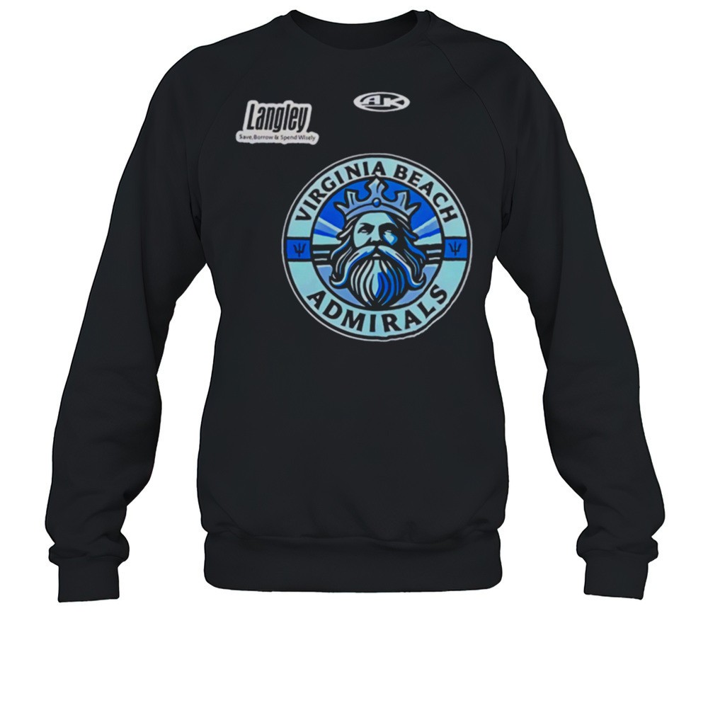 Norfolk Admirals Virginia Beach 2025 Hockey Shirt