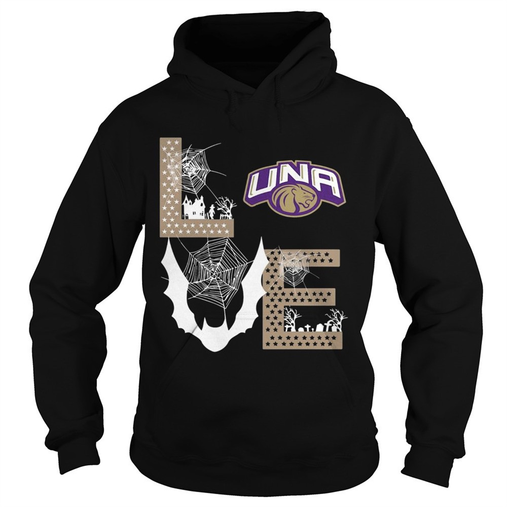 north-alabama-lions-stacked-spiderweb-love-shirt-olsvfbvx North Alabama Lions Stacked Spiderweb Love shirt