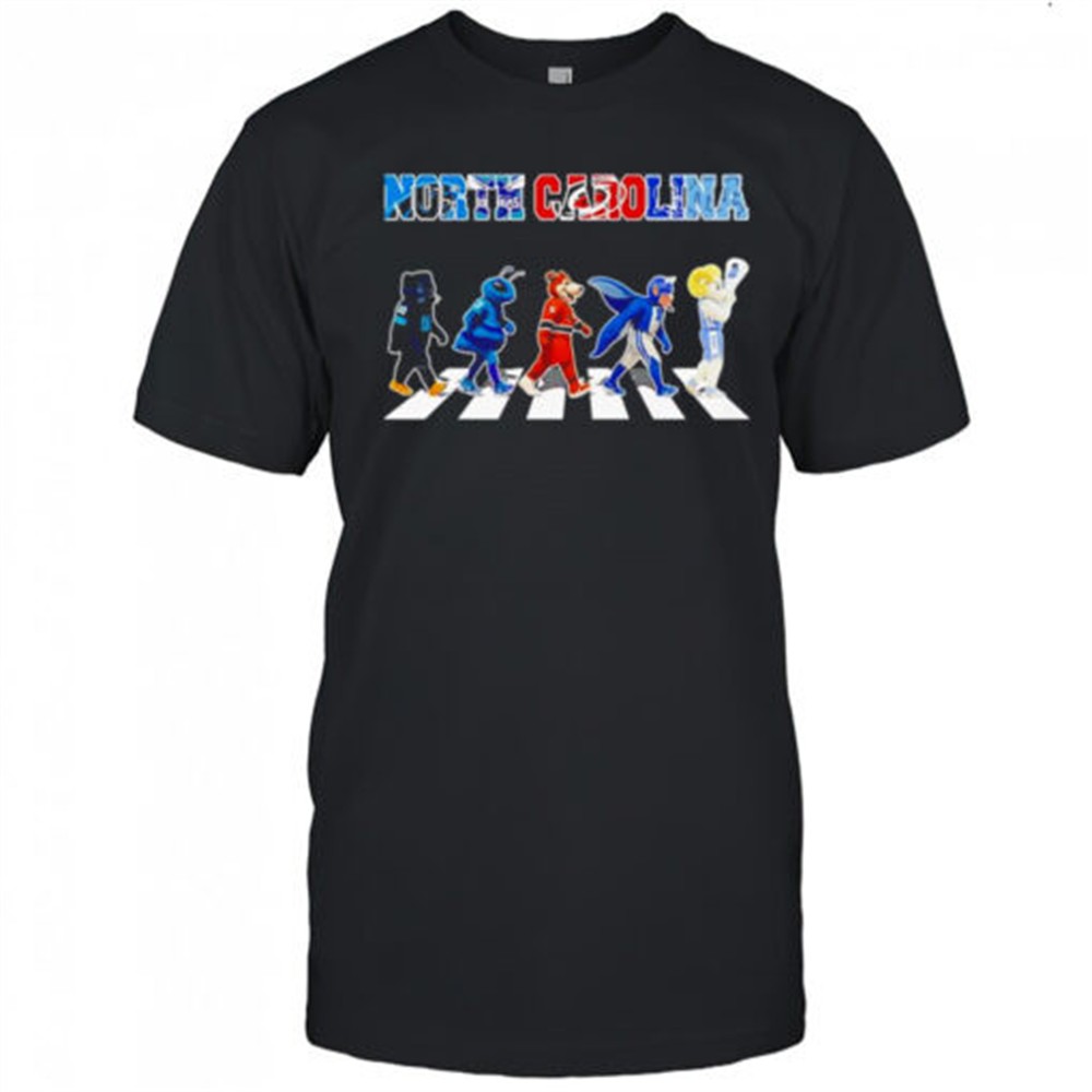north-carolina-sports-mascot-abbey-road-cross-road-shirt-04rjlkh3 North Carolina sports mascot Abbey Road cross road shirt