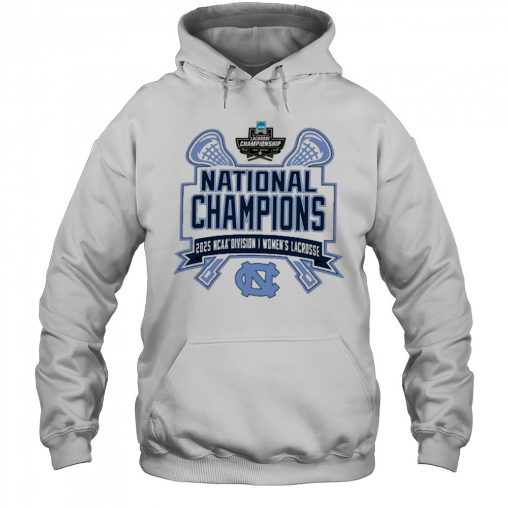 North Carolina Tar Heels 2025 NCAA Womens Lacrosse National Champions Jersey Shirt