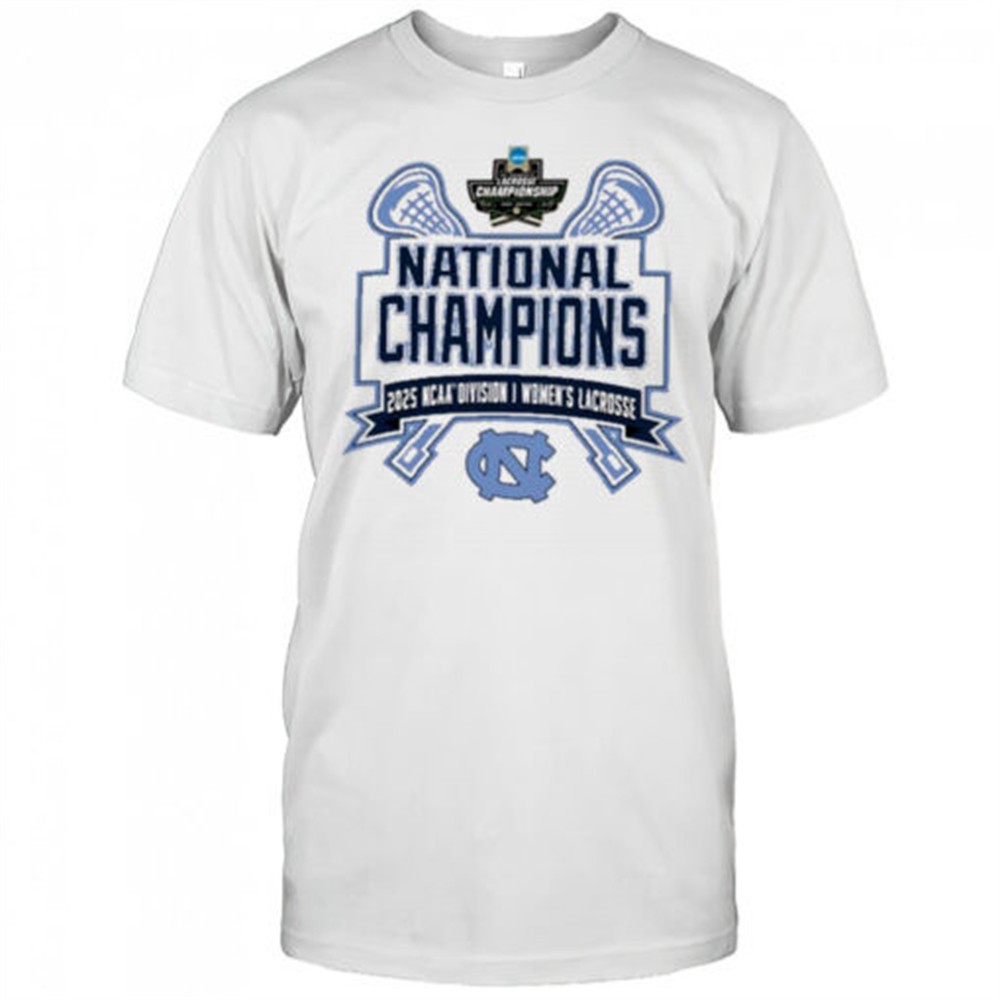 north-carolina-tar-heels-ncaa-division-i-womens-lacrosse-national-champions-2025-bj87il51 North Carolina Tar Heels NCAA Division I Womens Lacrosse National Champions 2025 t-shirt