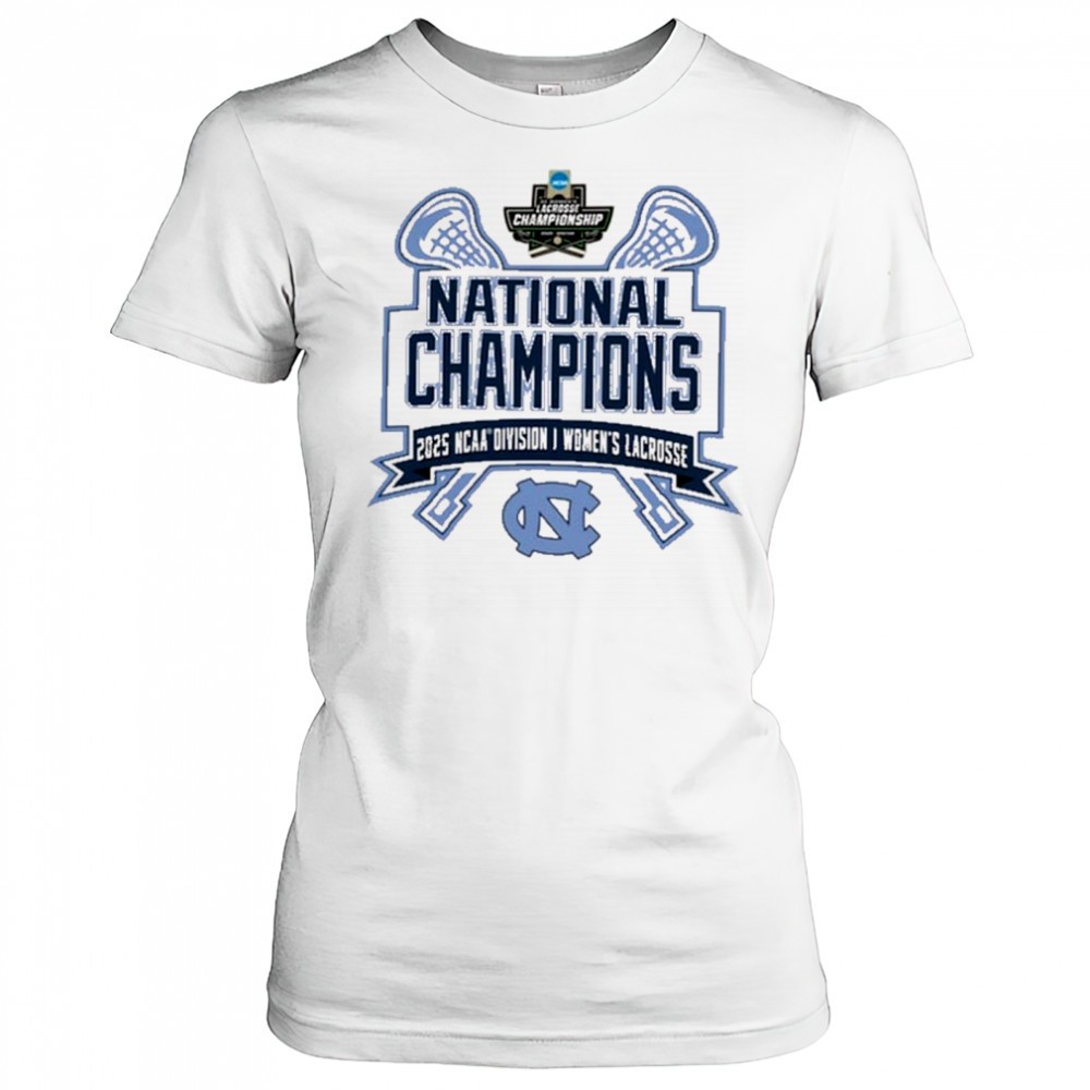 north-carolina-tar-heels-ncaa-division-i-womens-lacrosse-national-champions-2025-bj87il51 North Carolina Tar Heels NCAA Division I Womens Lacrosse National Champions 2025 t-shirt