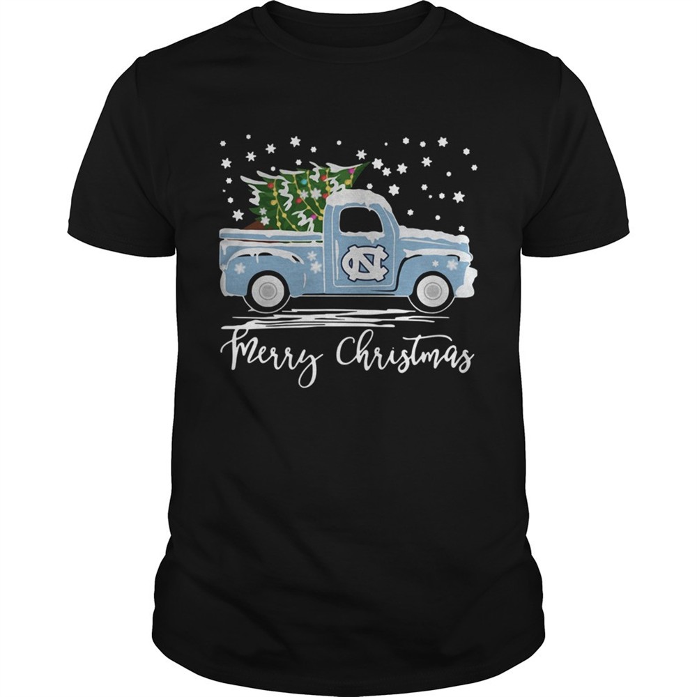 north-carolina-tar-heels-pickup-truck-merry-christmas-shirt-uvstpghx North Carolina Tar Heels Pickup Truck Merry Christmas shirt