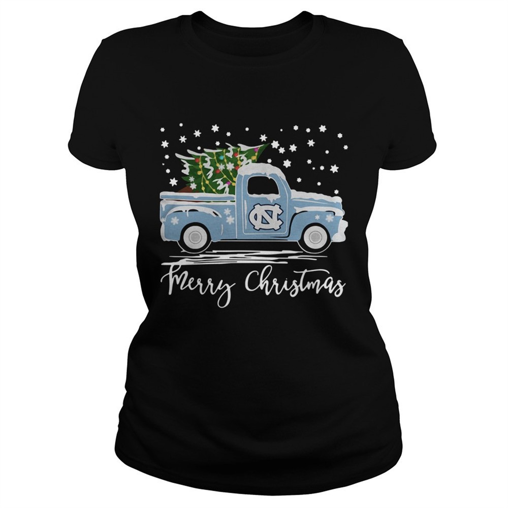 north-carolina-tar-heels-pickup-truck-merry-christmas-shirt-uvstpghx North Carolina Tar Heels Pickup Truck Merry Christmas shirt