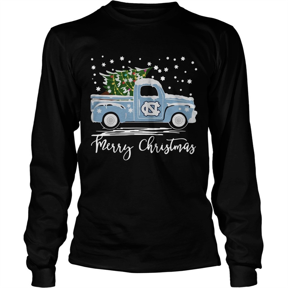 north-carolina-tar-heels-pickup-truck-merry-christmas-shirt-uvstpghx North Carolina Tar Heels Pickup Truck Merry Christmas shirt